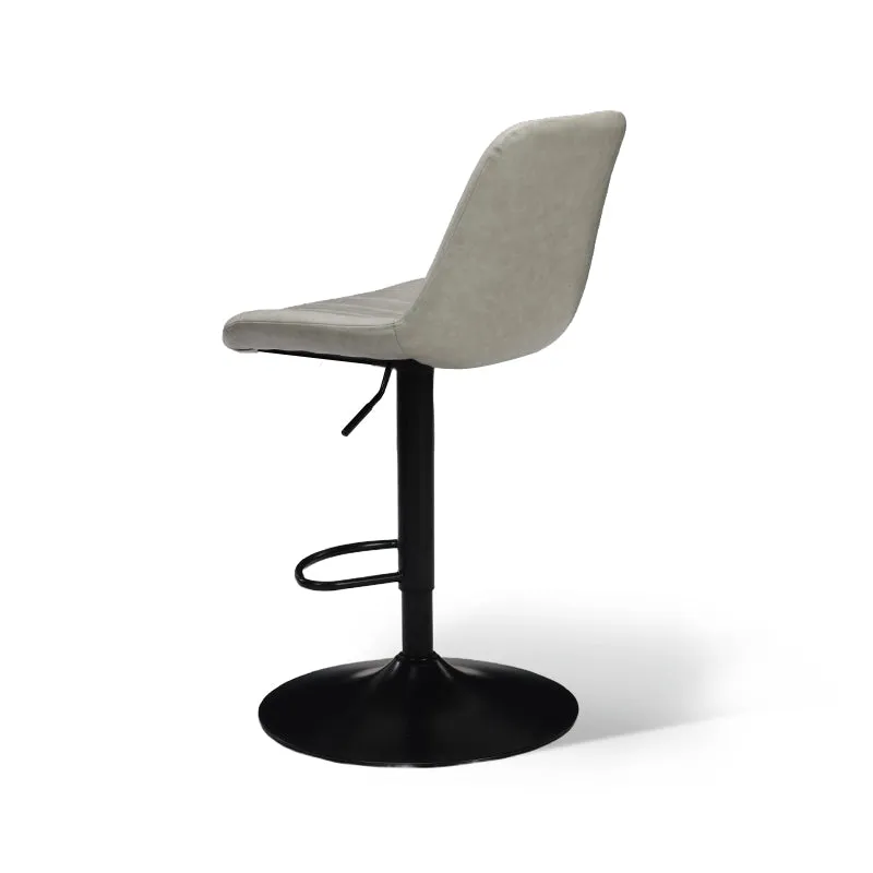 Tabouret De Bar Jarvis AH [Lot de 2] [Simili cuir] [62cm-82cm]