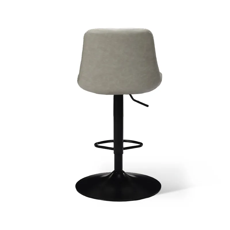 Tabouret De Bar Jarvis AH [Lot de 2] [Simili cuir] [62cm-82cm]