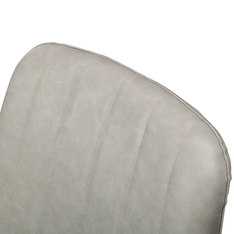 Tabouret De Bar Jarvis AH [Lot de 2] [Simili cuir] [62cm-82cm]