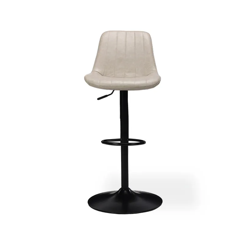 Tabouret De Bar Jarvis AH [Lot de 2] [Simili cuir] [62cm-82cm]