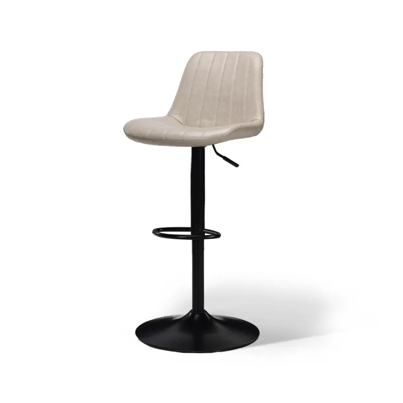 Tabouret De Bar Jarvis AH [Lot de 2] [Simili cuir] [62cm-82cm]