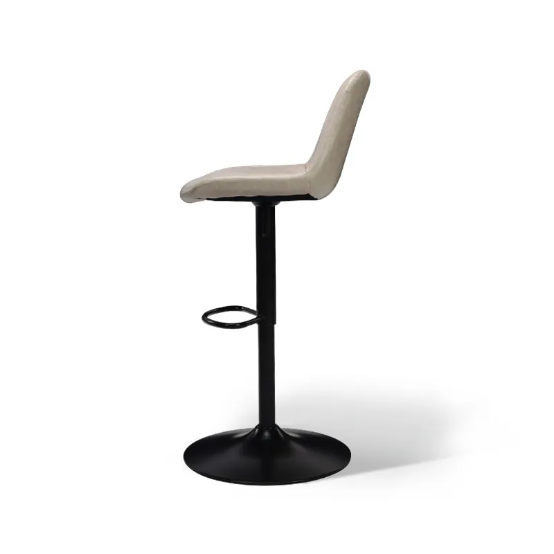 Tabouret De Bar Jarvis AH [Lot de 2] [Simili cuir] [62cm-82cm]