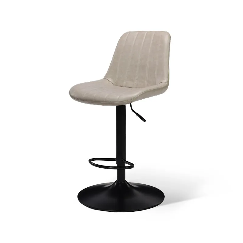 Tabouret De Bar Jarvis AH [Lot de 2] [Simili cuir] [62cm-82cm]