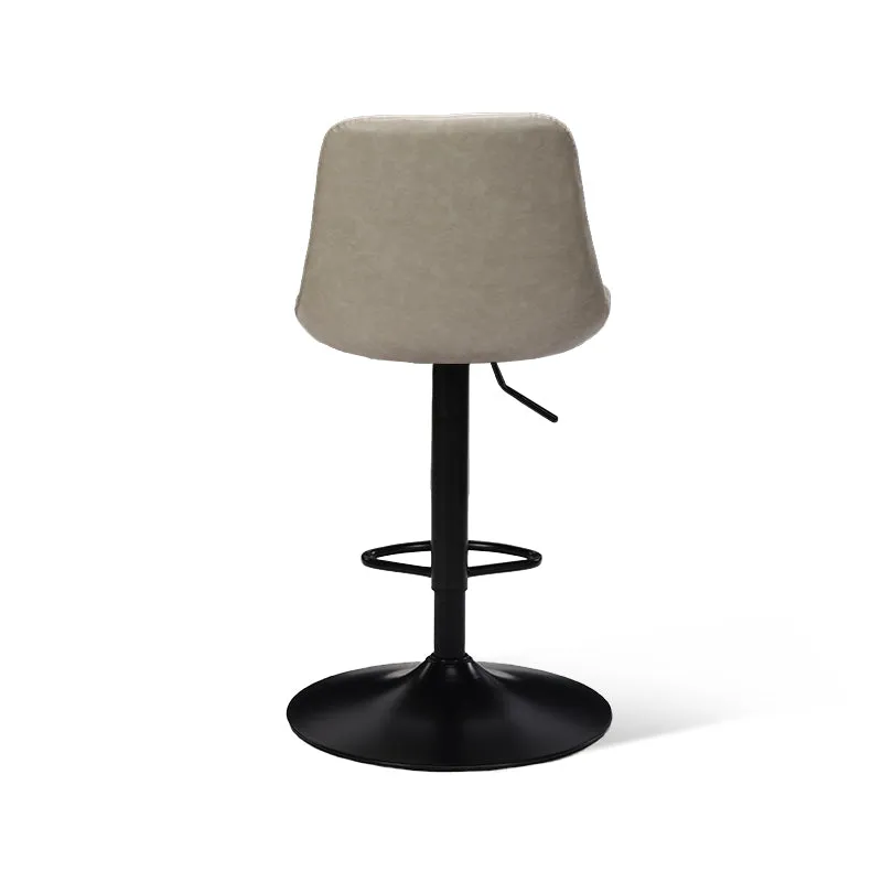 Tabouret De Bar Jarvis AH [Lot de 2] [Simili cuir] [62cm-82cm]