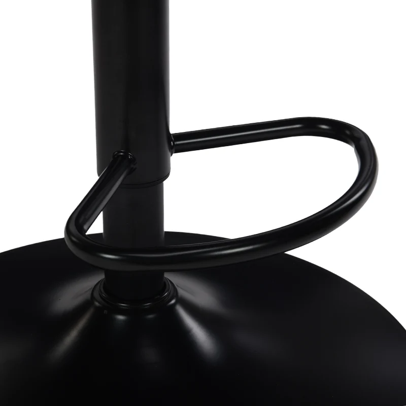 Tabouret De Bar Jarvis AH [Lot de 2] [Simili cuir] [62cm-82cm]