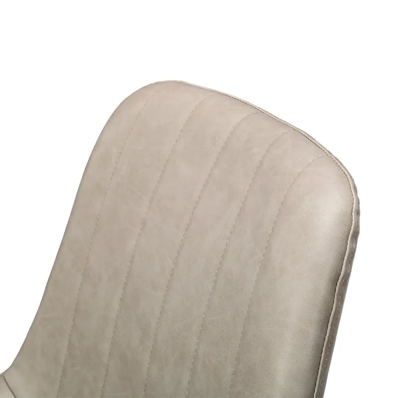 Tabouret De Bar Jarvis AH [Lot de 2] [Simili cuir] [62cm-82cm]