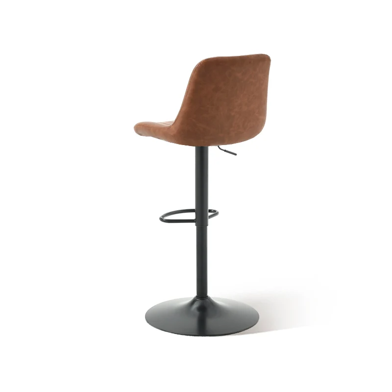 Tabouret De Bar Jarvis AH [Lot de 2] [Simili cuir] [62cm-82cm]