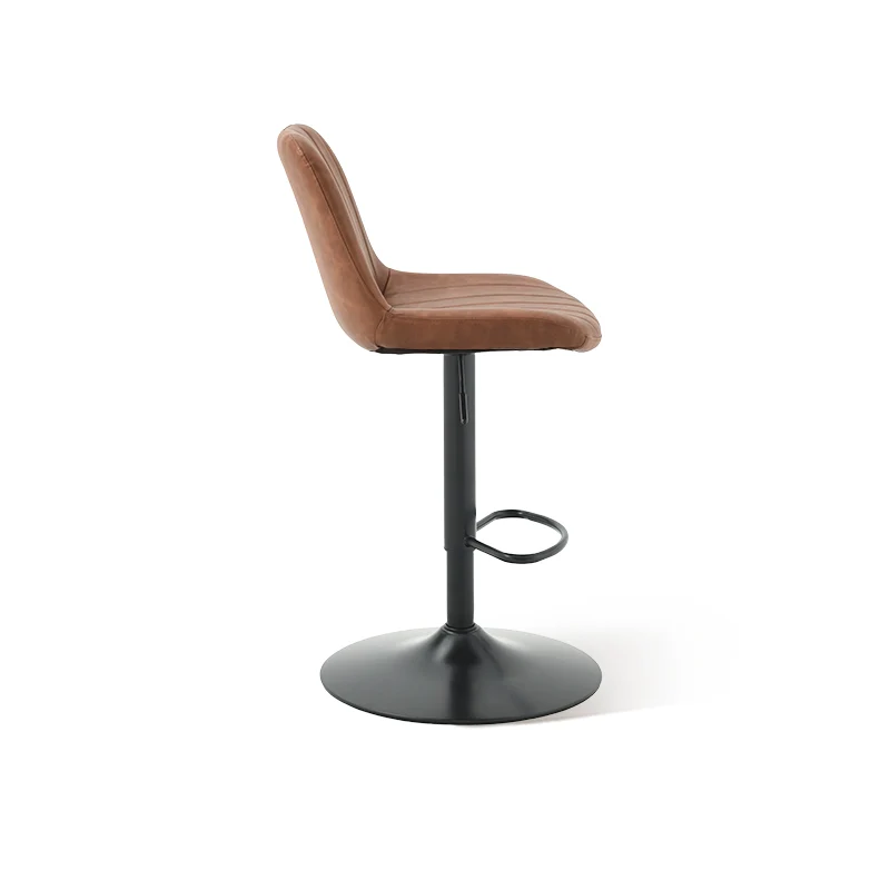 Tabouret De Bar Jarvis AH [Lot de 2] [Simili cuir] [62cm-82cm]