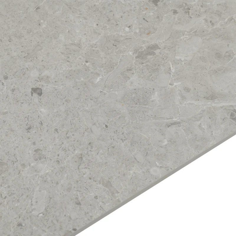 Table de salle à manger Rectangulaire Valdez [Marbre gris] [140 cm]