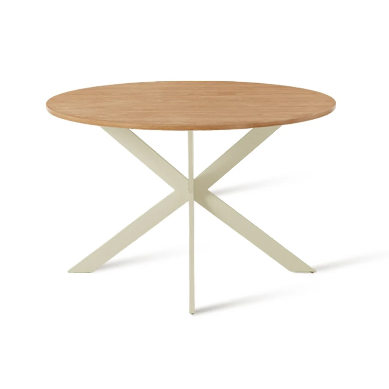 Table de salle à manger ronde Tilly [Couleur du bois] [120 cm]