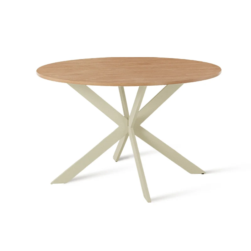 Table de salle à manger ronde Tilly [Couleur du bois] [120 cm]