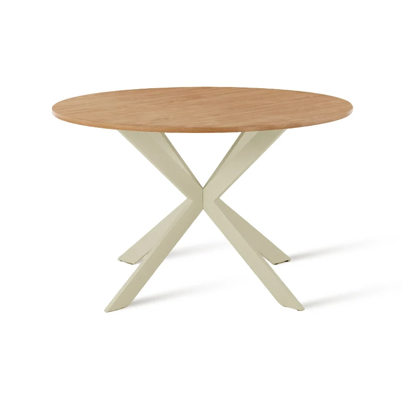 Table de salle à manger ronde Tilly [Couleur du bois] [120 cm]
