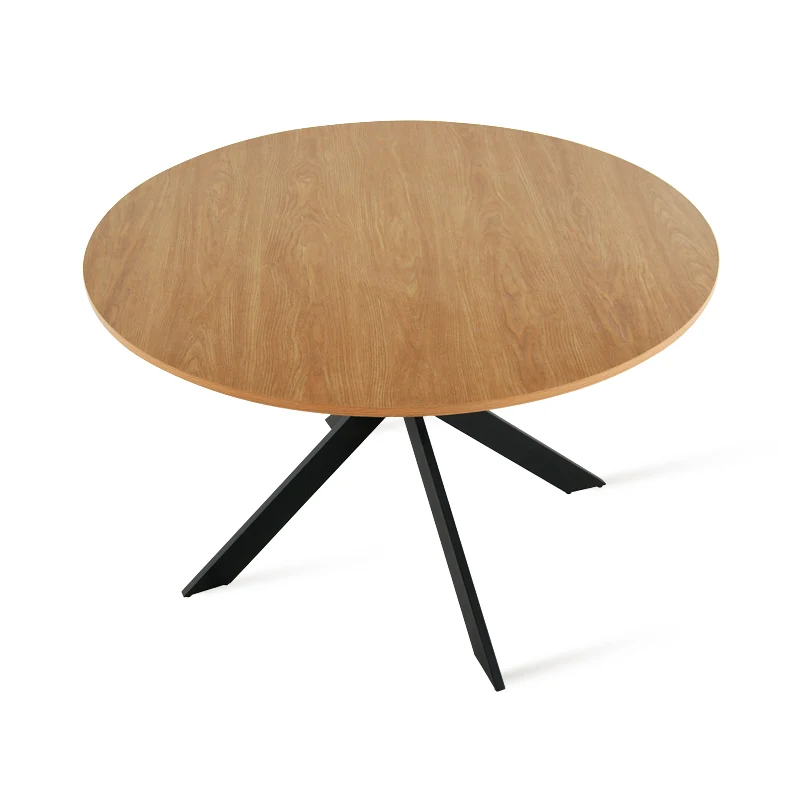 Table de salle à manger ronde Tilly [Couleur du bois] [120 cm]
