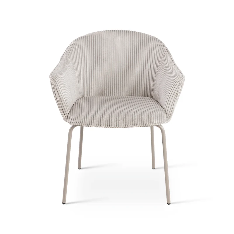Fauteuil salle à manger Beatrix [Velours][Lot de 1]