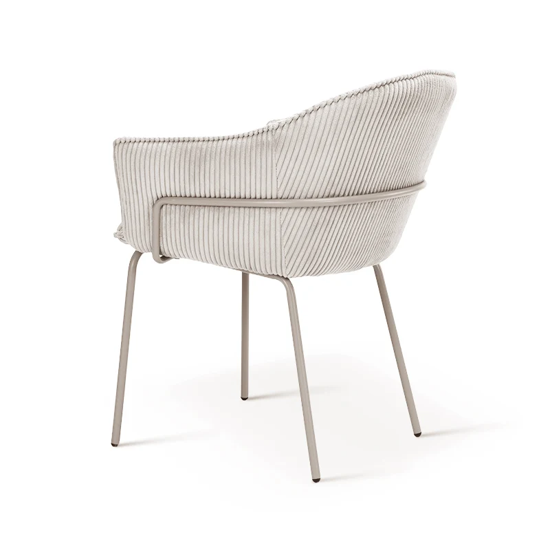 Fauteuil salle à manger Beatrix [Velours][Lot de 1]