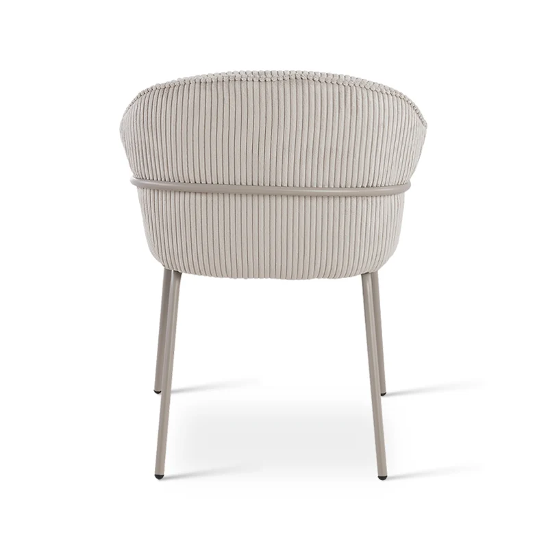 Fauteuil salle à manger Beatrix [Velours][Lot de 1]