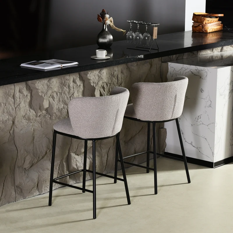 Tabouret de Bar Karin [Lot de 2] [65 cm]