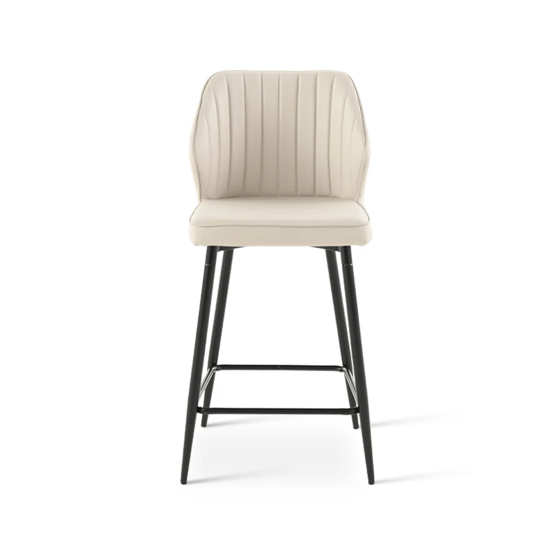 Tabouret De Bar Aleena [Lot de 2] [Simili cuir] [65 cm]
