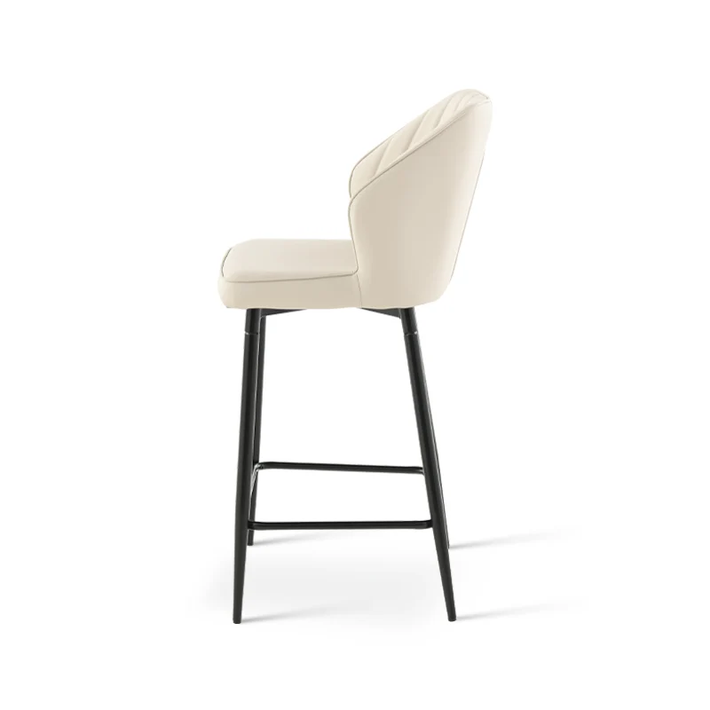 Tabouret De Bar Aleena [Lot de 2] [Simili cuir] [65 cm]
