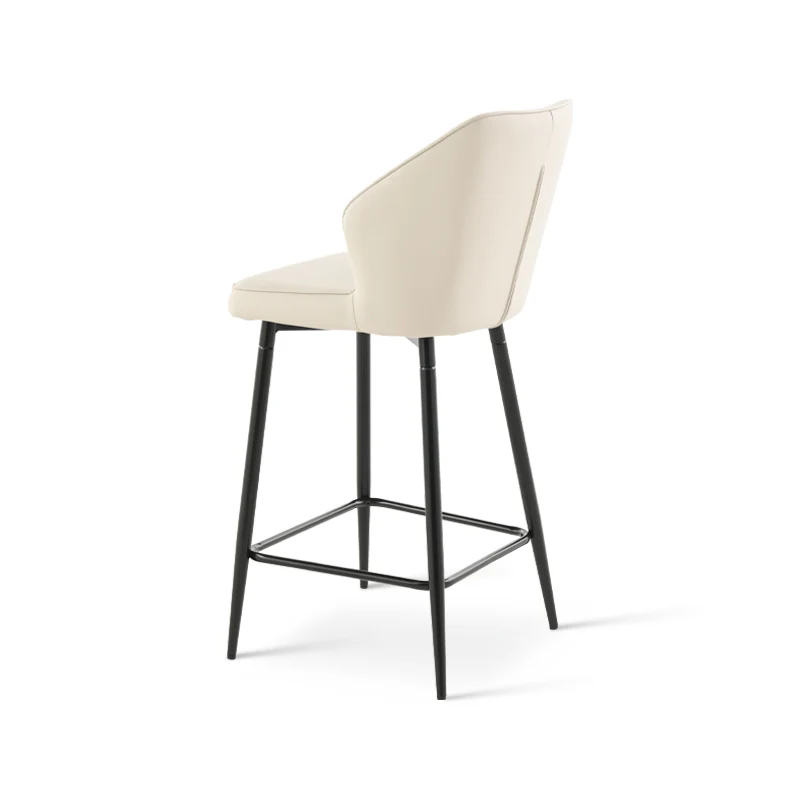 Tabouret De Bar Aleena [Lot de 2] [Simili cuir] [65 cm]