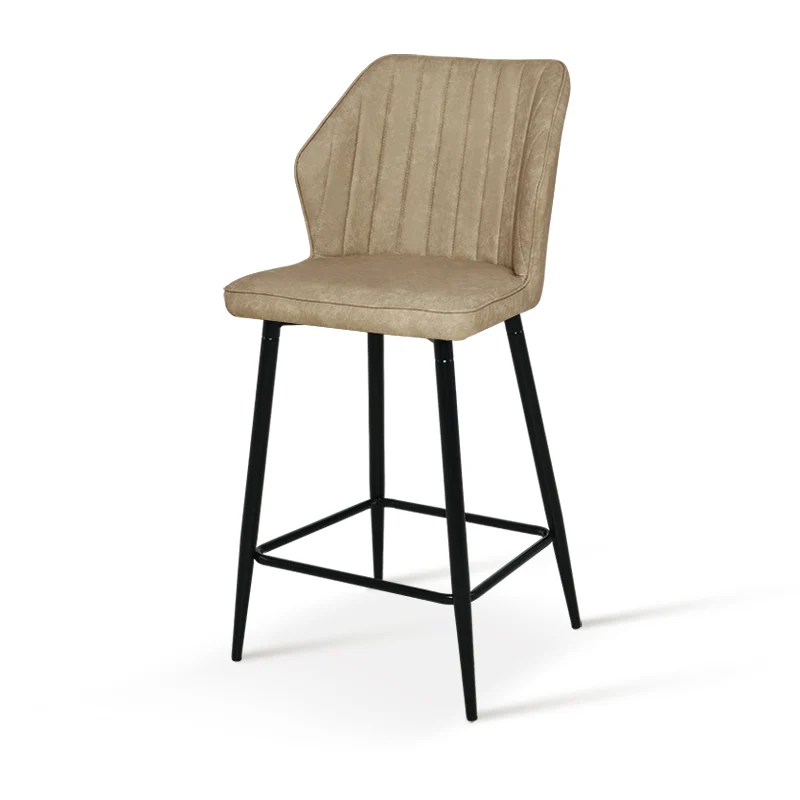 Tabouret De Bar Aleena [Lot de 2] [Simili cuir] [65 cm]