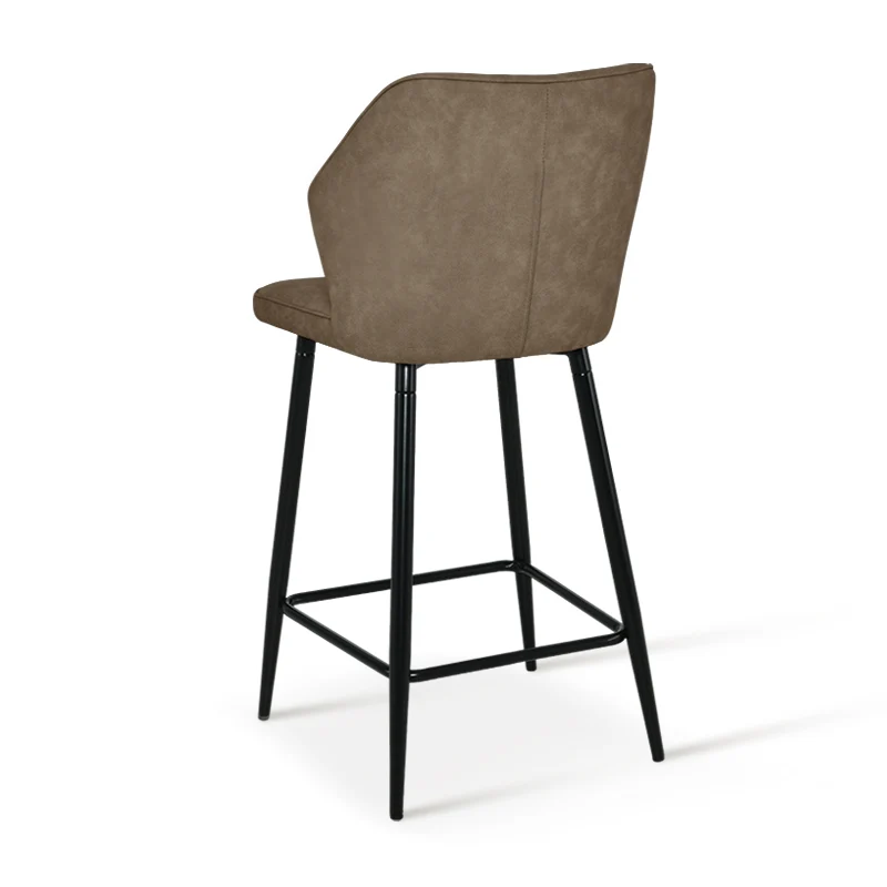 Tabouret De Bar Aleena [Lot de 2] [Simili cuir] [65 cm]