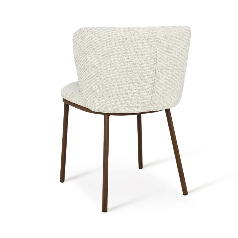 Chaise de Salle à Manger Karin [Lot de 2] [Tissu effet lin]