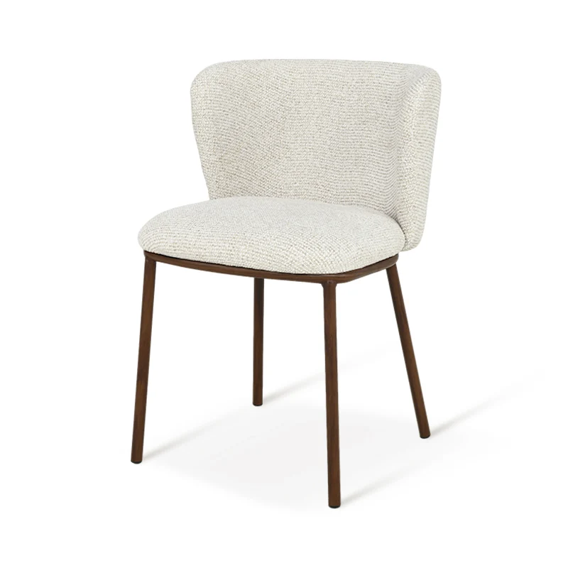 Chaise de Salle à Manger Karin [Lot de 2] [Tissu effet lin]