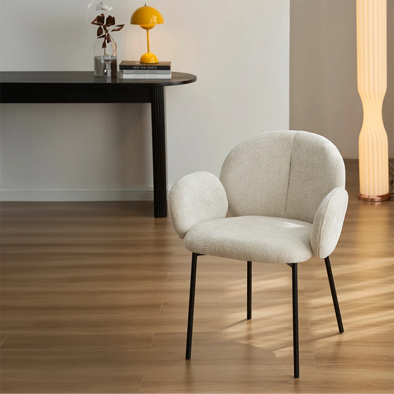Fauteuil salle à manger Harlow [Lot de 1] [Chenille]