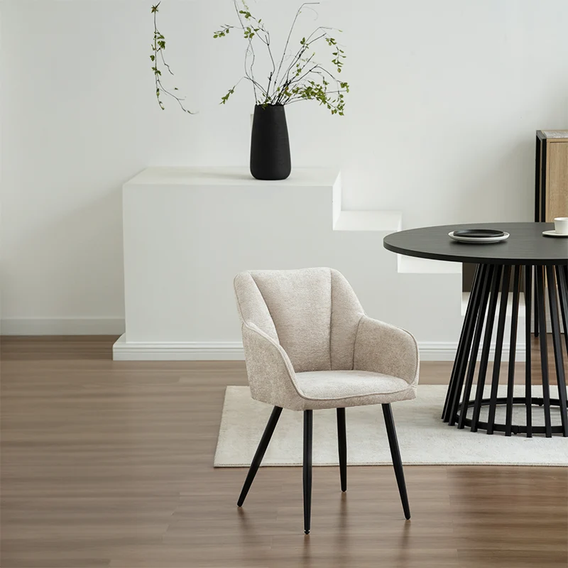 Fauteuil salle à manger Sienna [Lot de 2] [Chenille]