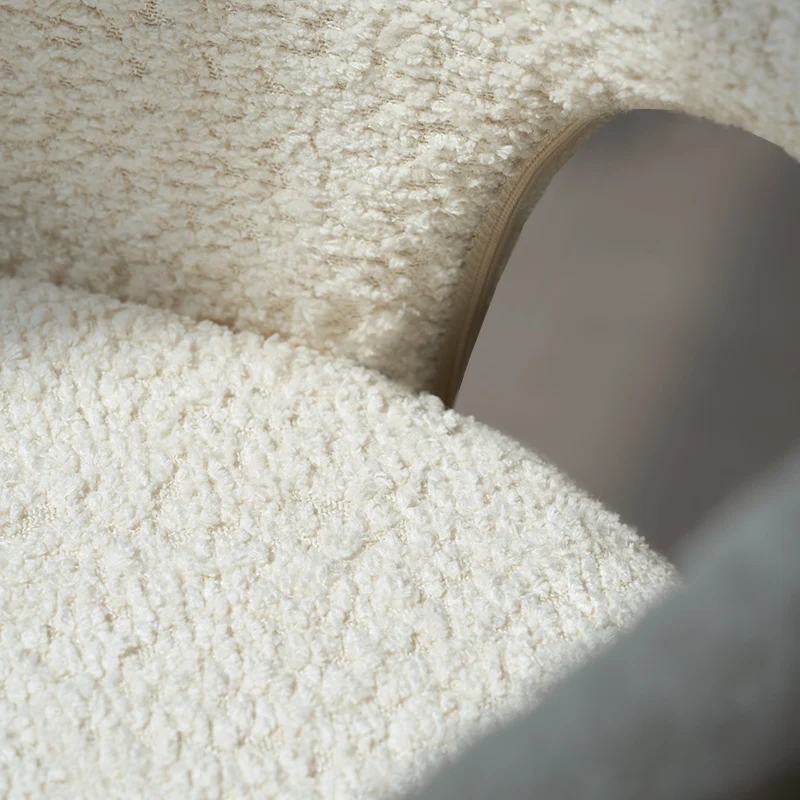 Chaise de Salle à Manger Esme [Lot de 2] [Tissu Bouclette]