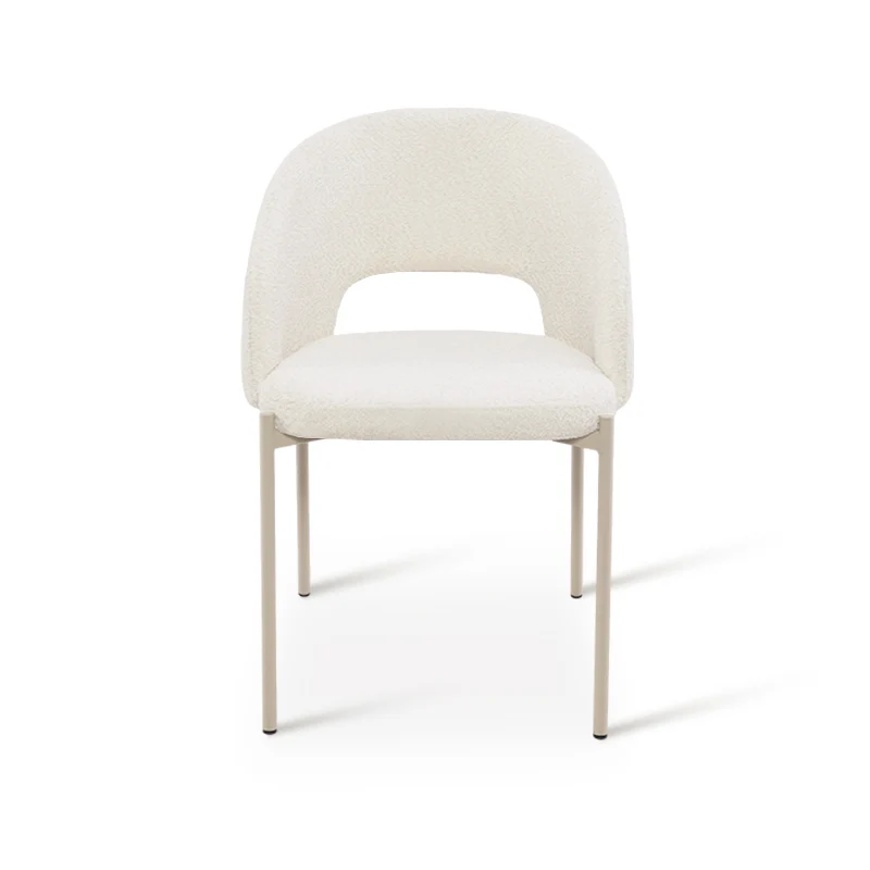 Chaise de Salle à Manger Esme [Lot de 2] [Tissu Bouclette]