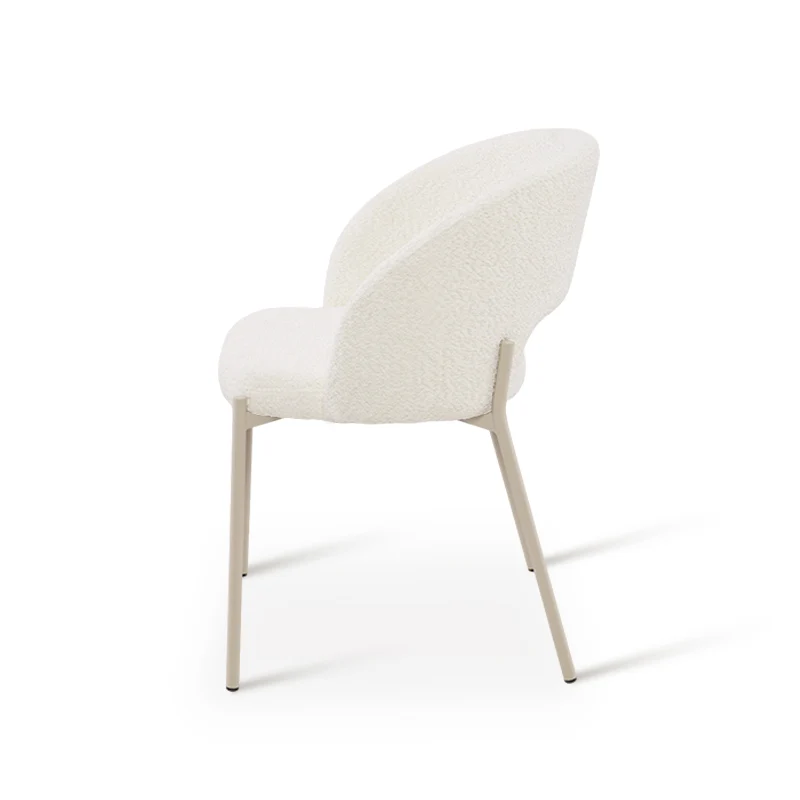 Chaise de Salle à Manger Esme [Lot de 2] [Tissu Bouclette]