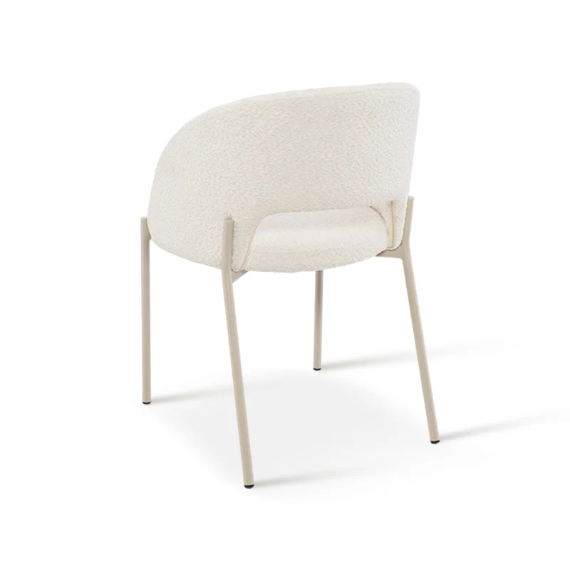 Chaise de Salle à Manger Esme [Lot de 2] [Tissu Bouclette]
