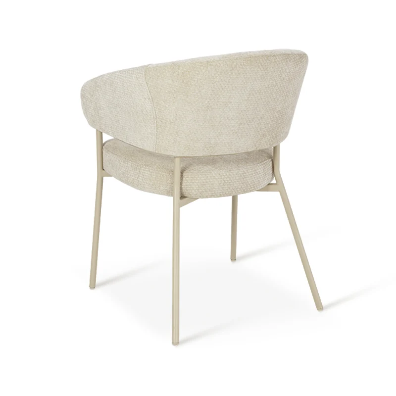 Fauteuil salle à manger Eloise [Lot de 1] [Velours & Chenille]