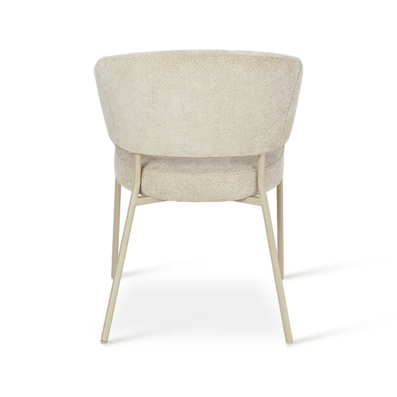 Fauteuil salle à manger Eloise [Lot de 1] [Velours & Chenille]