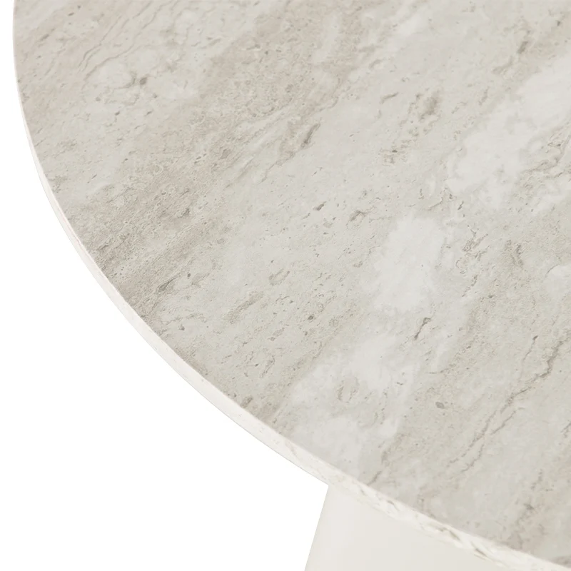 Table d'appoint Tottie Sleek [Travertin] [45 cm]