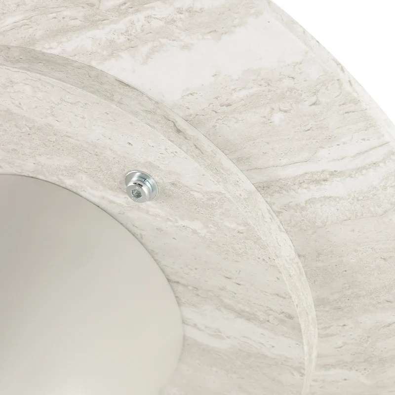 Table d'appoint Tottie Sleek [Travertin] [45 cm]