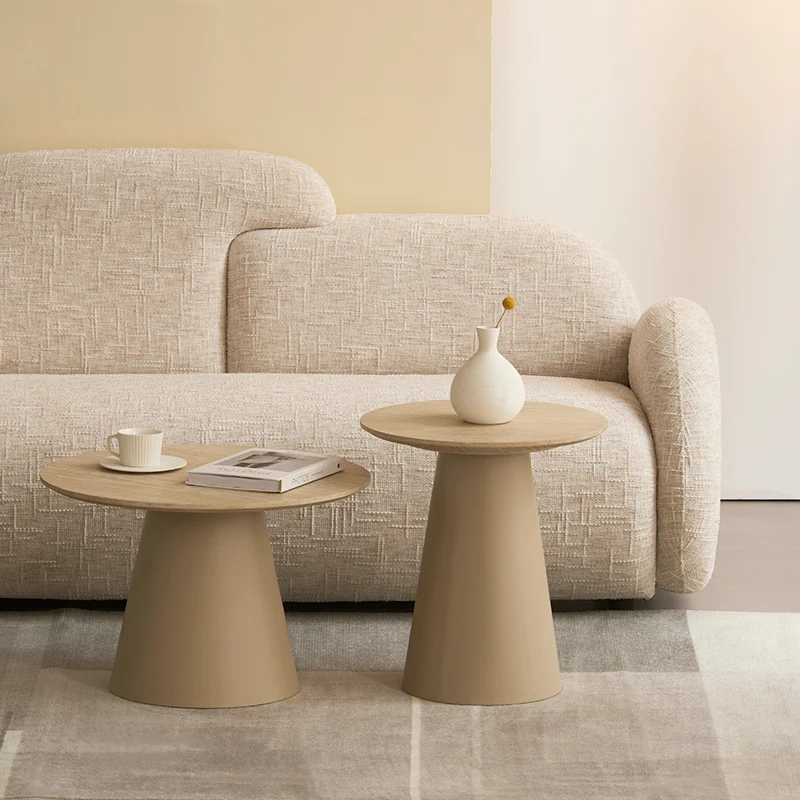 Table d'appoint Tottie Sleek [Travertin] [45 cm]