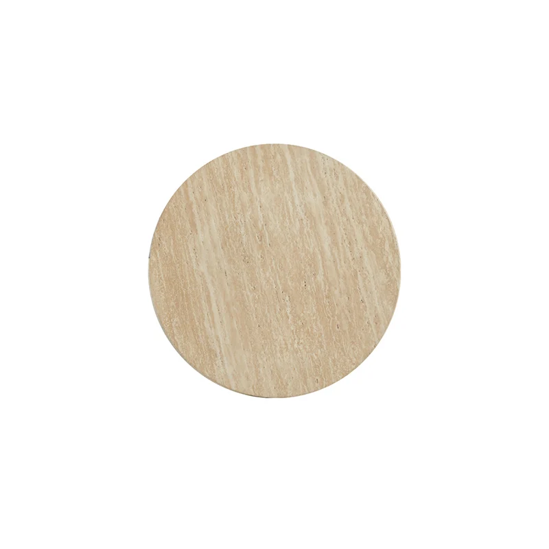 Table d'appoint Tottie Sleek [Travertin] [45 cm]