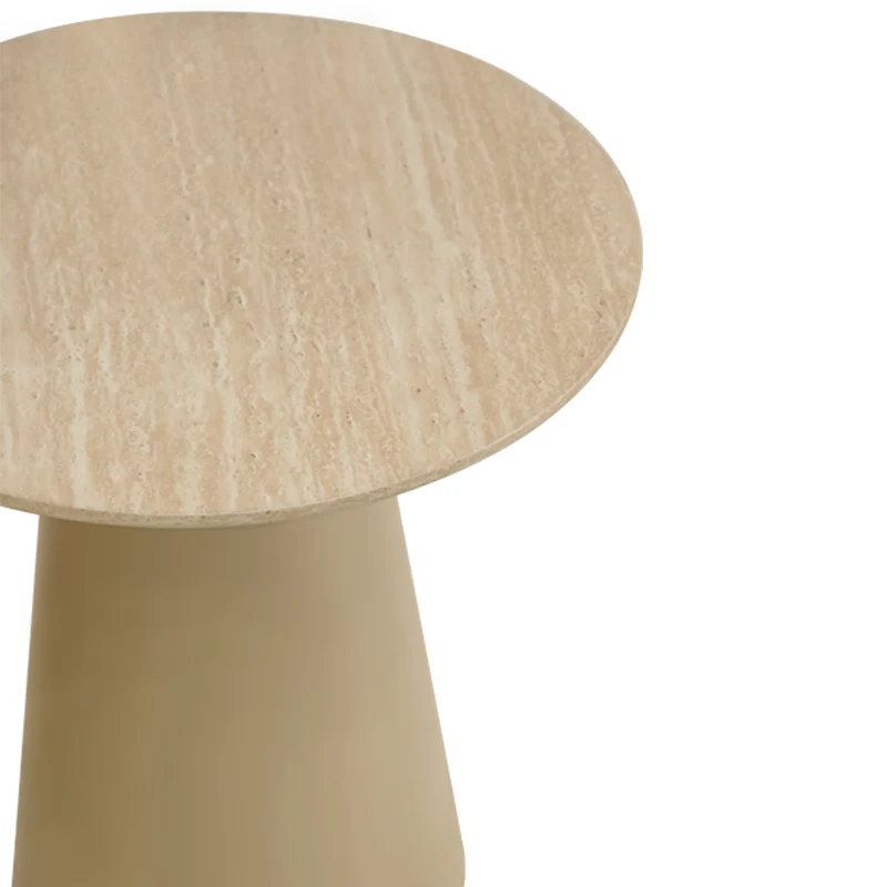 Table d'appoint Tottie Sleek [Travertin] [45 cm]