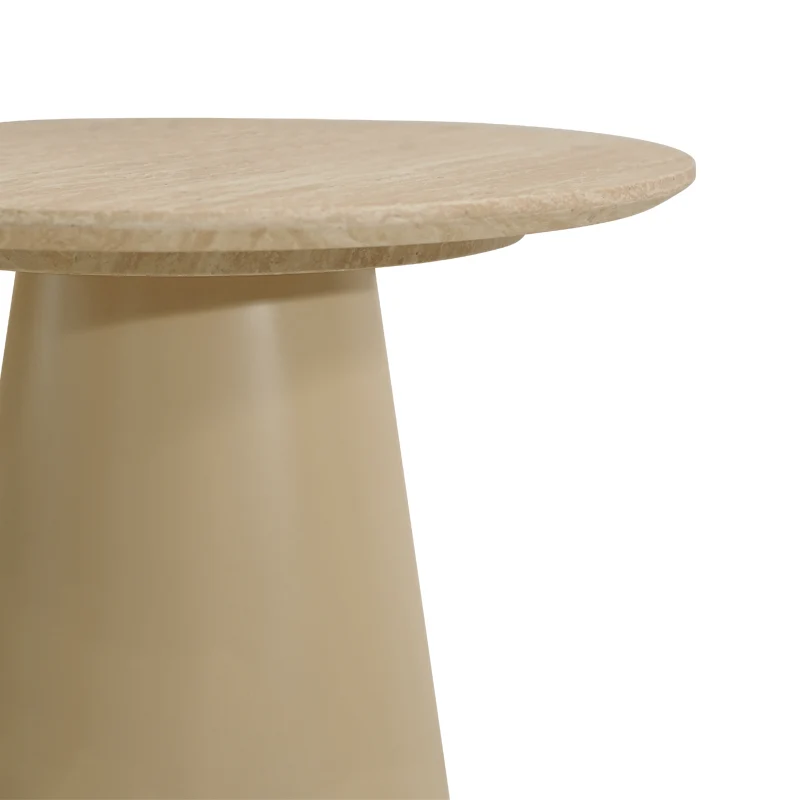 Table d'appoint Tottie Sleek [Travertin] [45 cm]