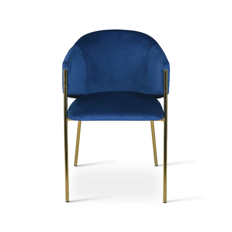 Fauteuil salle à manger Dalila [Lot de 2] [Velours]