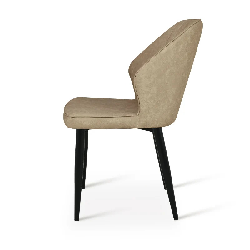 Chaise de Salle à Manger Aleena [Lot de 2] [Simili cuir]