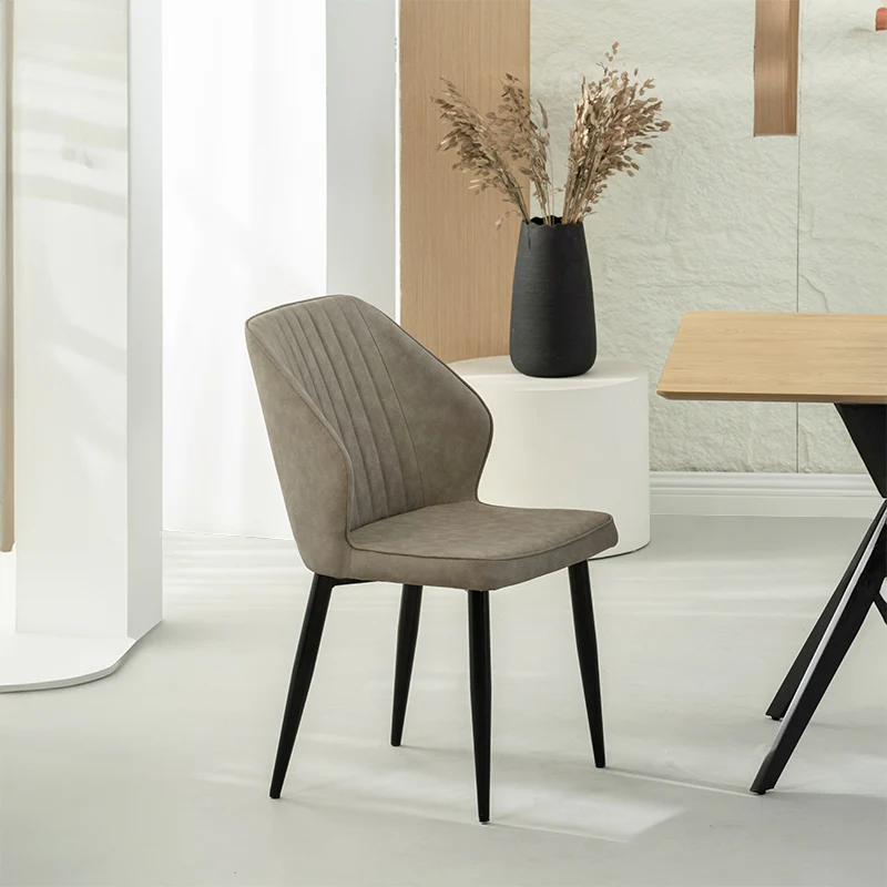 Chaise de Salle à Manger Aleena [Lot de 2] [Simili cuir]