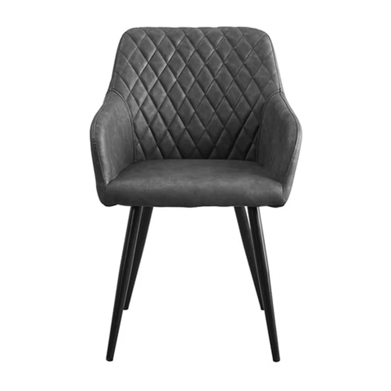 Fauteuil salle à manger Frazer Diamond [Lot de 2] [Simili cuir]