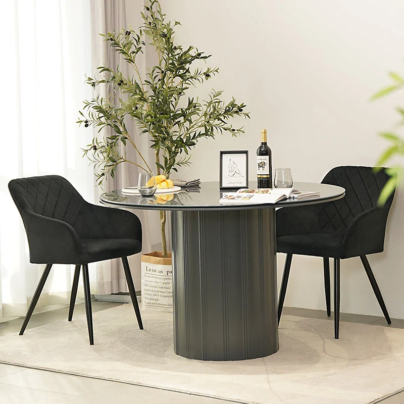Fauteuil salle à manger Frazer [Lot de 2] [Velours]