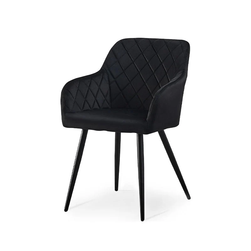 Fauteuil salle à manger Frazer [Lot de 2] [Velours]