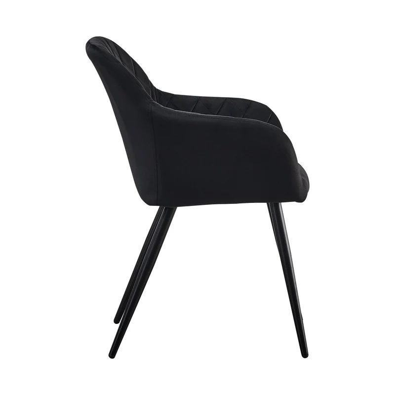 Fauteuil salle à manger Frazer [Lot de 2] [Velours]