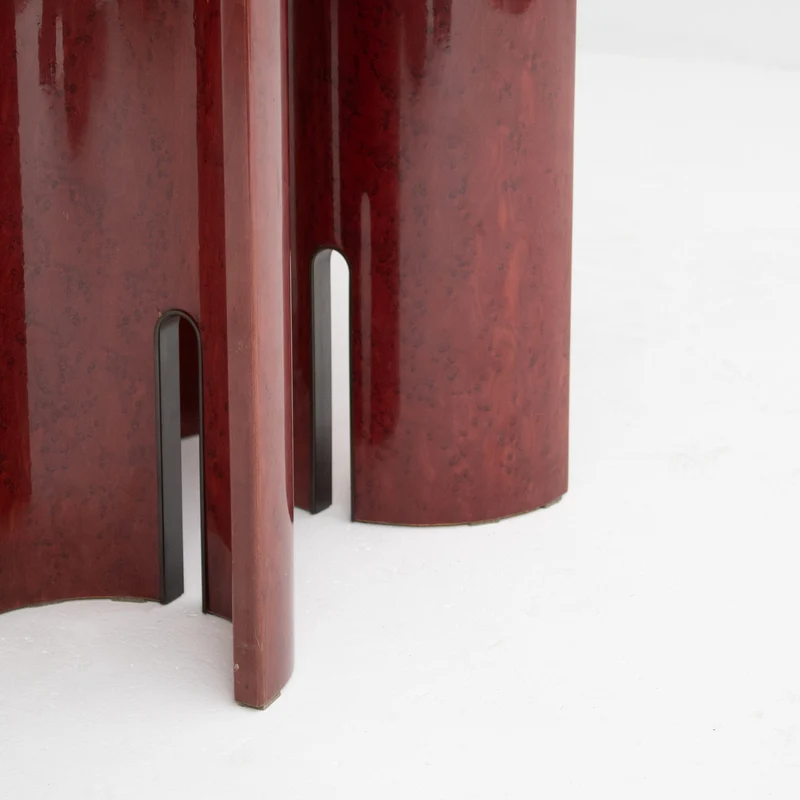 Round Dining Table by Giovanni Offredi for Saporiti Italia